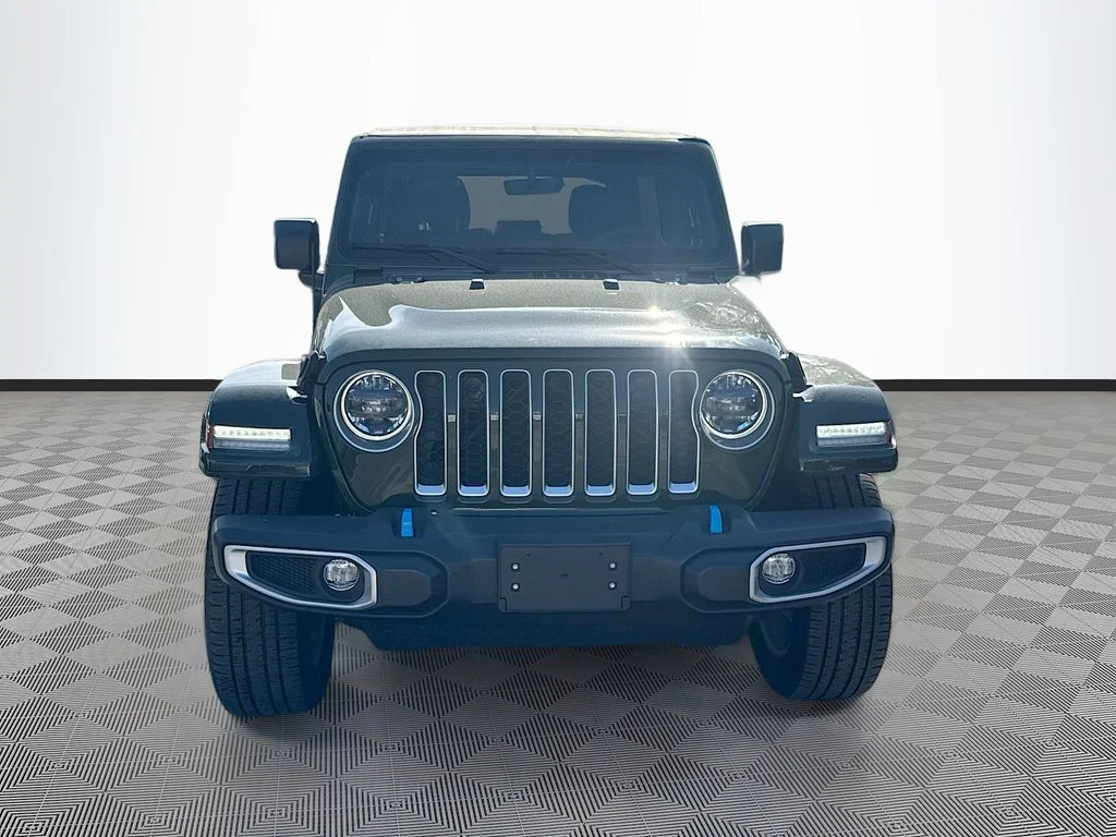 Used 2023 Green Jeep Sahara 4xe image 2