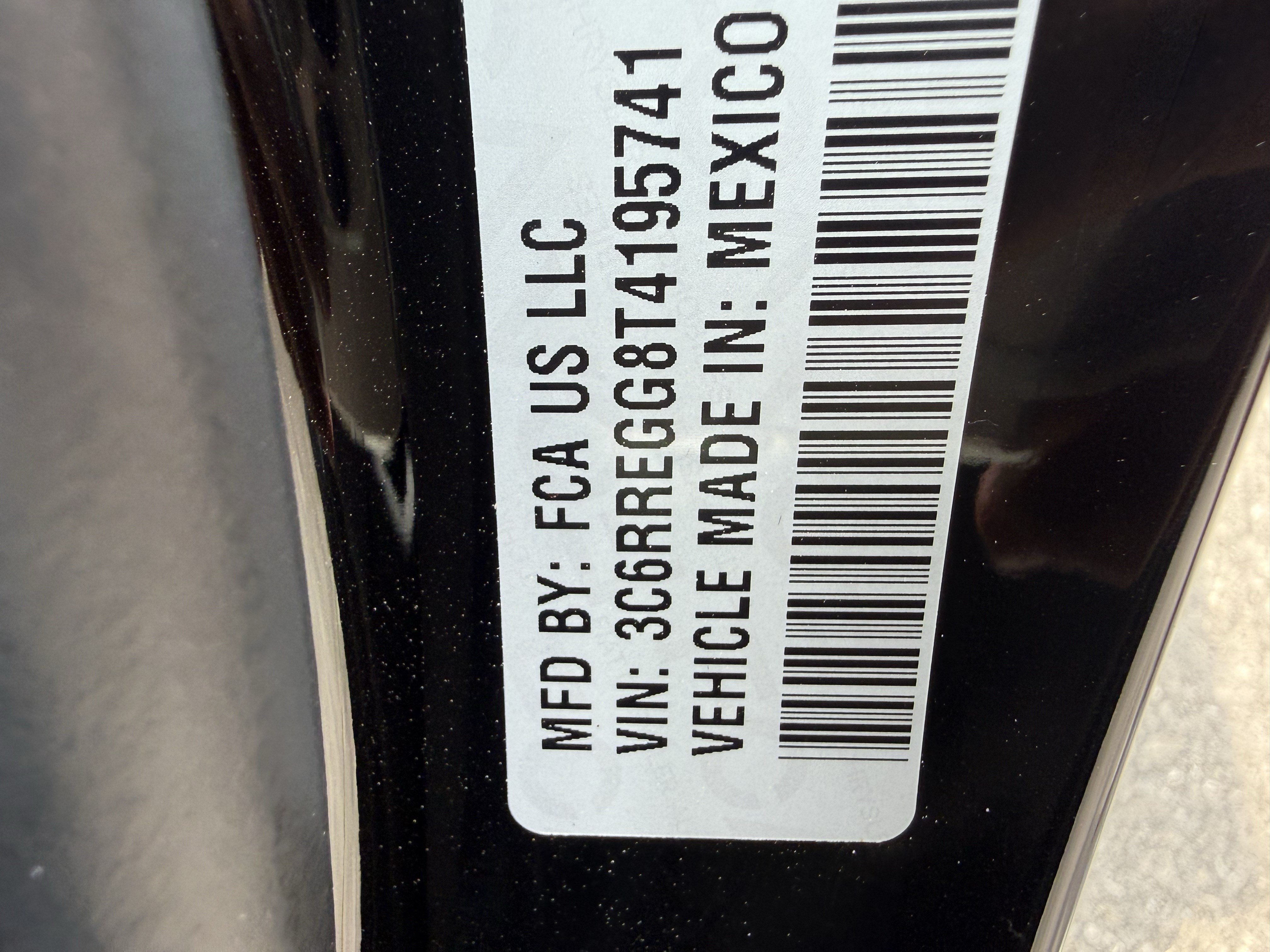 New 2026 Diamond Black Crystal Pearl-Coat Exterior Paint RAM Express image 17