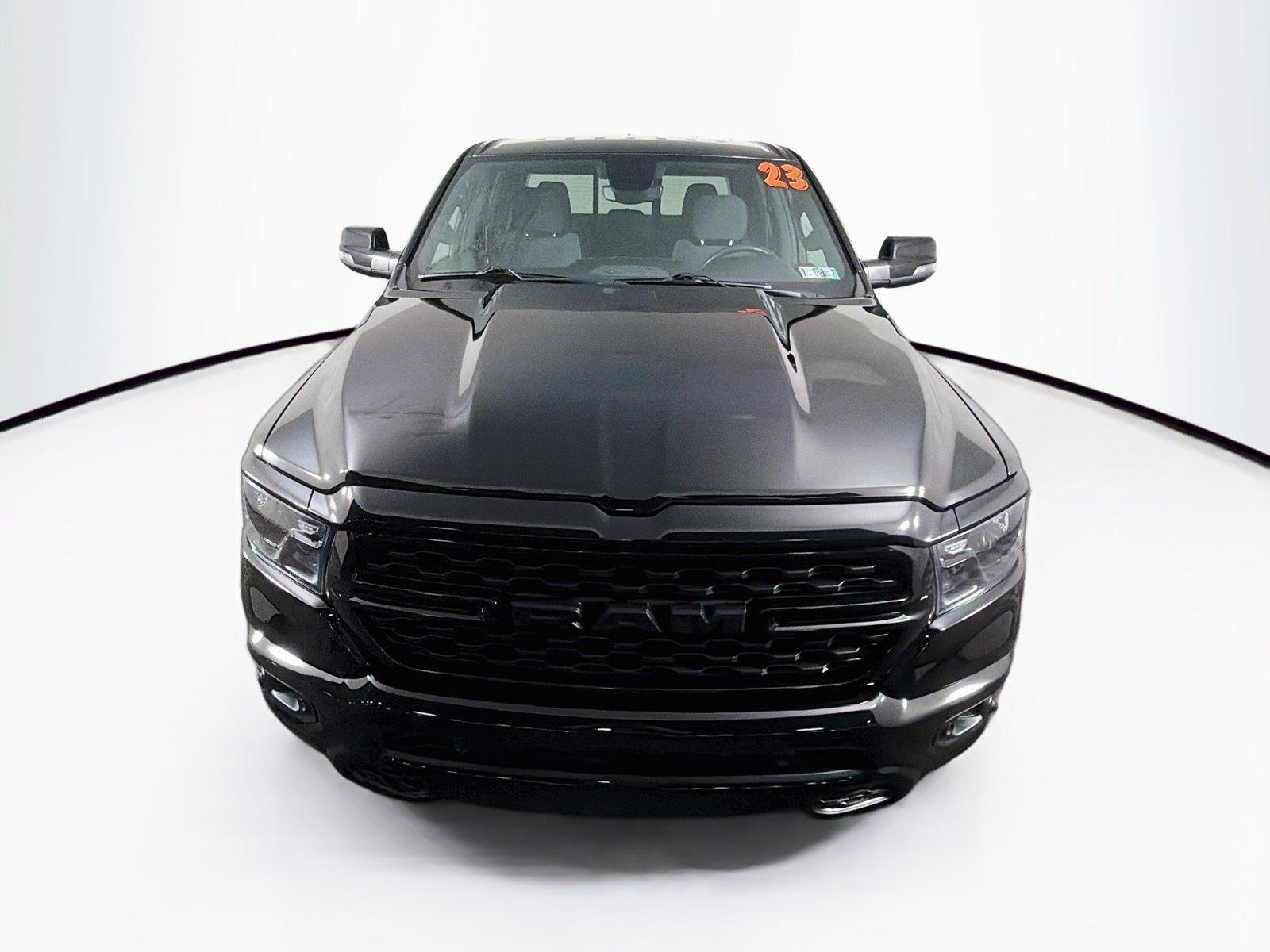 Used 2023 Diamond Black Crystal Pearlcoat Ram Big Horn image 13
