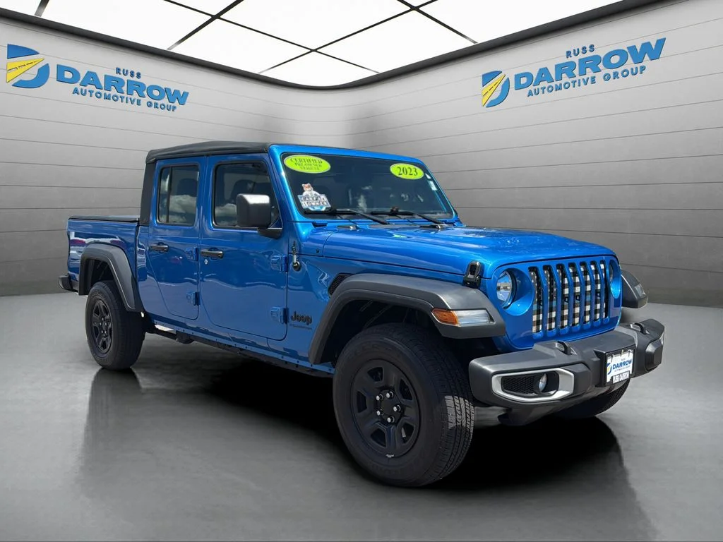 Certified Used 2023 Blue Jeep Sport image 7