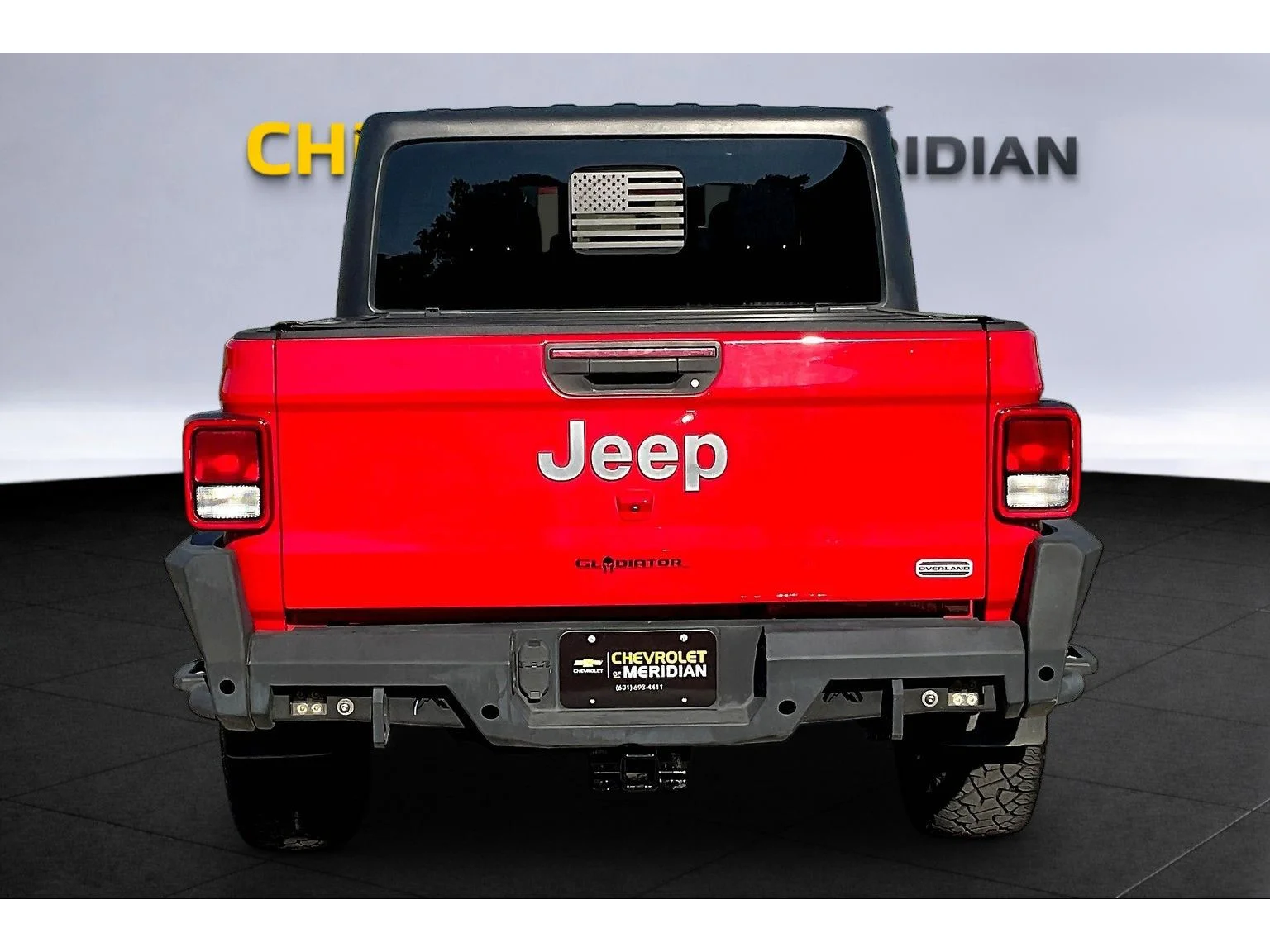 Used 2020 Red Jeep Overland image 4