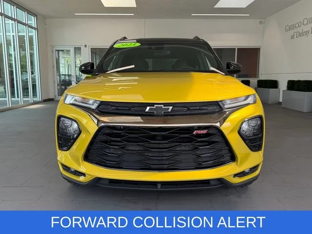 Certified Used 2023 Nitro Yellow Metallic Chevrolet RS image 2