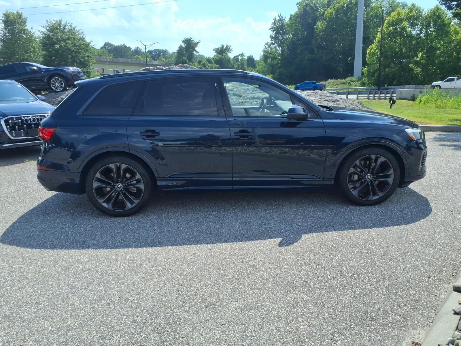 Used 2025 Waitomo Blue Metallic Audi Premium Plus image 5
