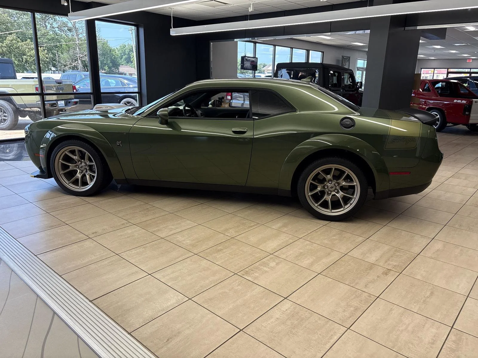 Used 2023 F8 Green Dodge R/T Scat Pack Widebody image 8