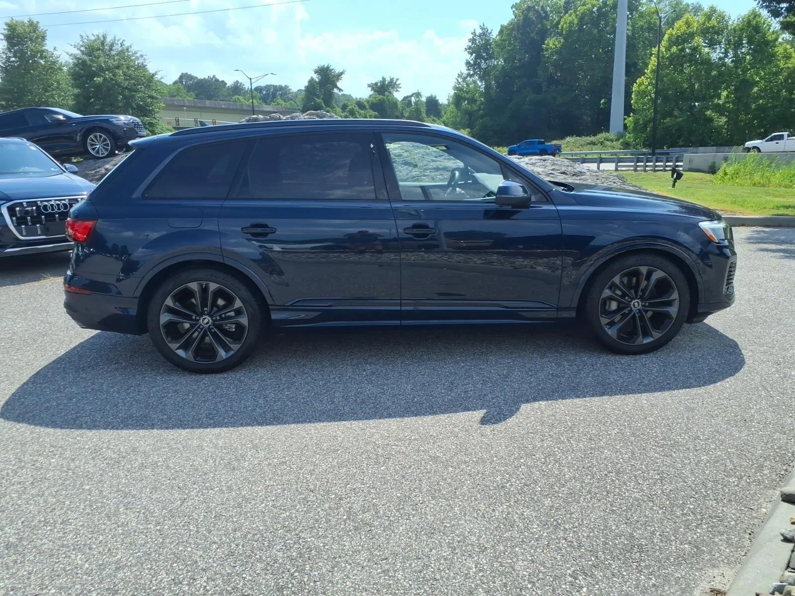 Used 2025 Waitomo Blue Metallic Audi Premium Plus image 5