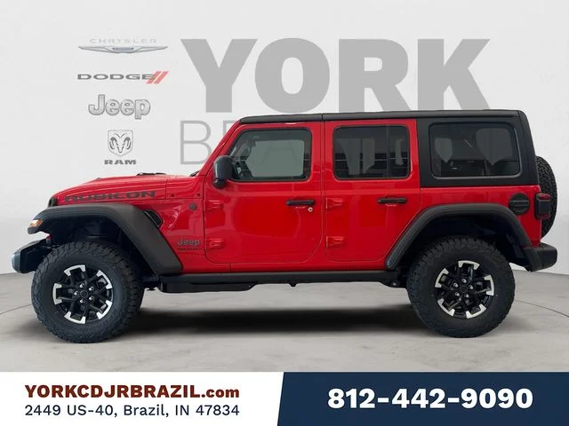 New 2026 Firecracker Red Clearcoat Jeep Rubicon image 2