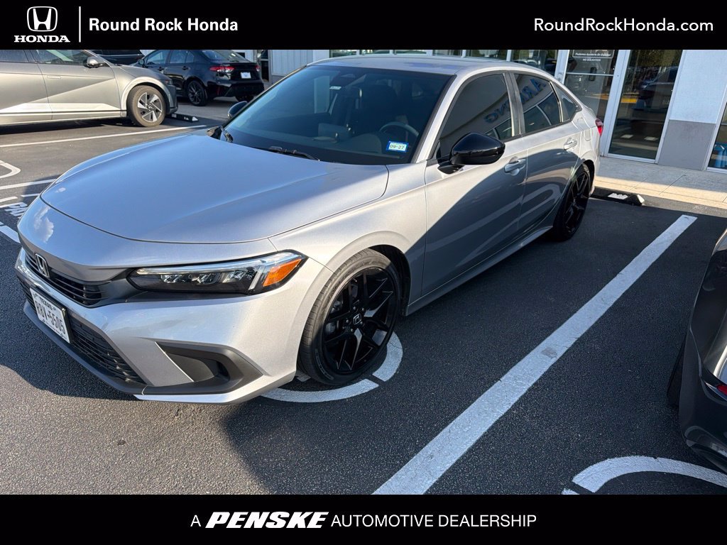 Used 2022 Lunar Silver Metallic Honda Sport image 1