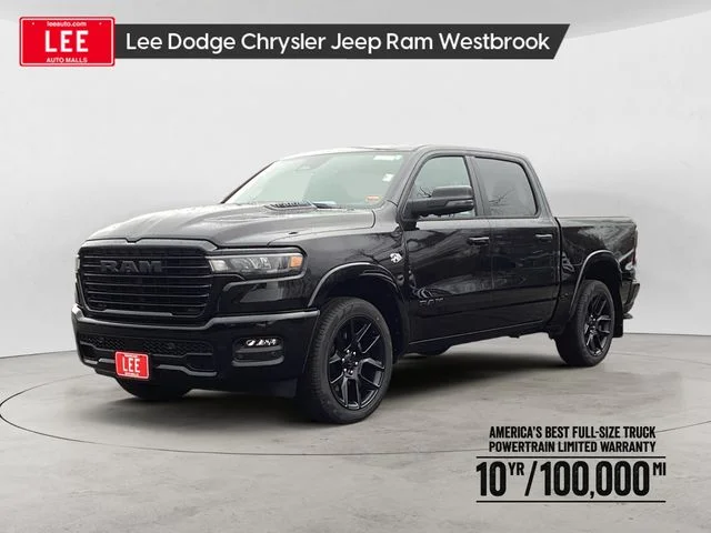 New 2026 Diamond Black Ram LARAMIE CREW CAB 4X4 5