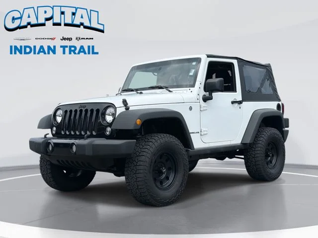 Used 2017 White Jeep Sport image 1
