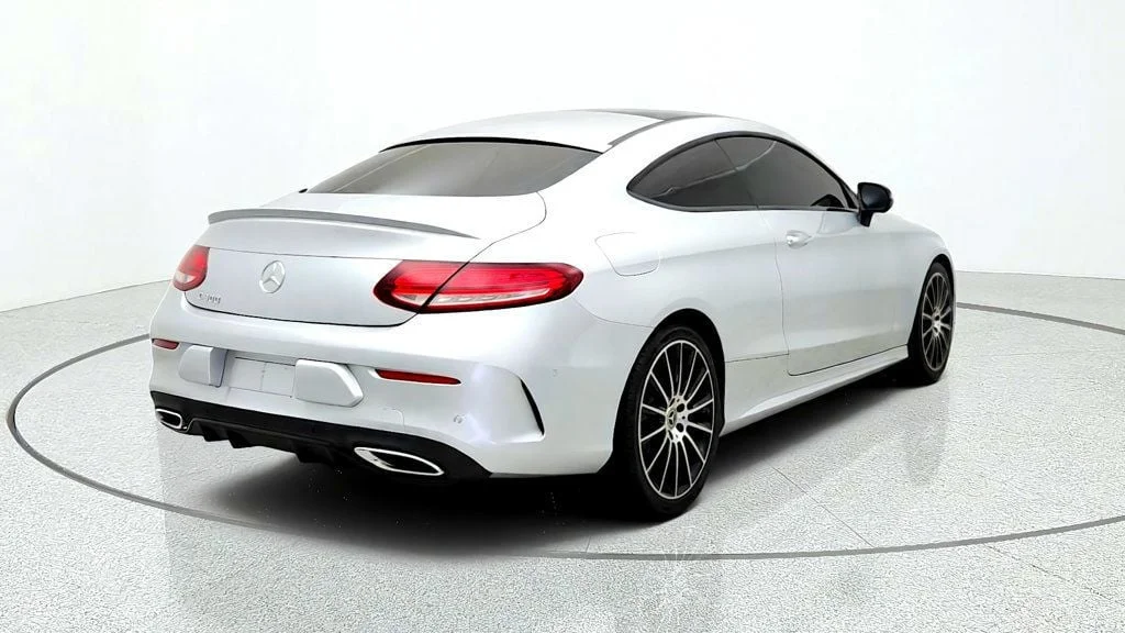 Used 2021 Iridium Silver Metallic Mercedes-Benz C 300 Coupe w/ AMG® Line & Designo Nappa Leather Pkg image 5