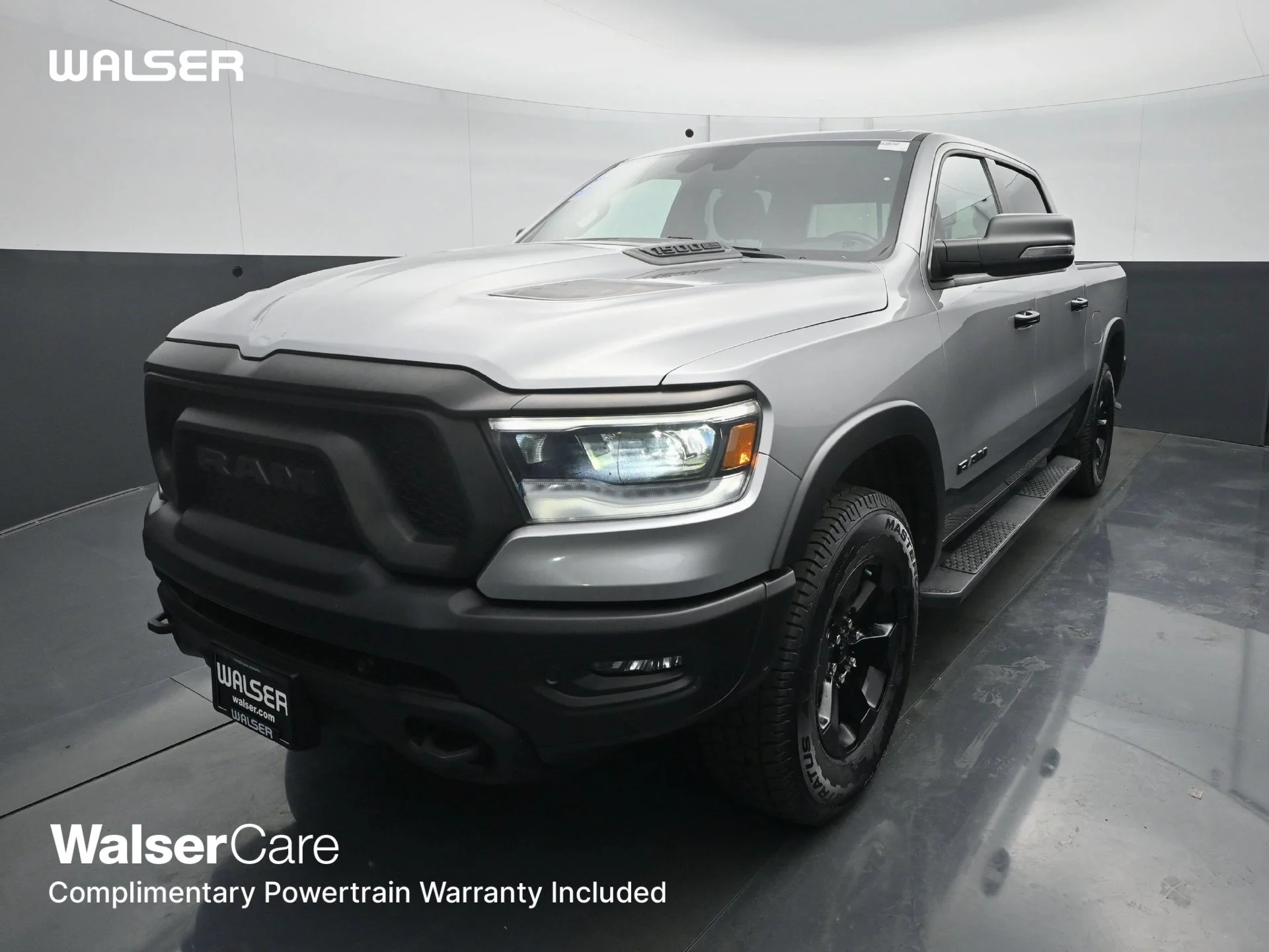 Used 2023 Billet Silver Metallic Clearcoat Ram Rebel image 1
