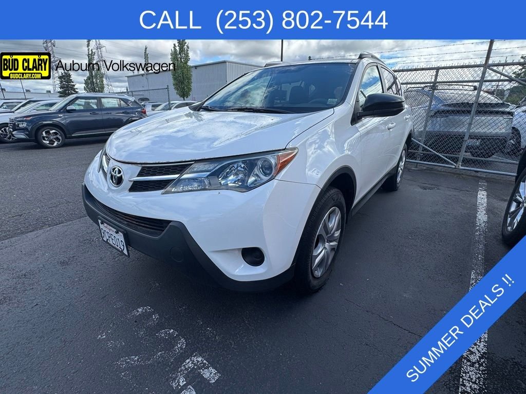 Used 2015 White Toyota LE image 4