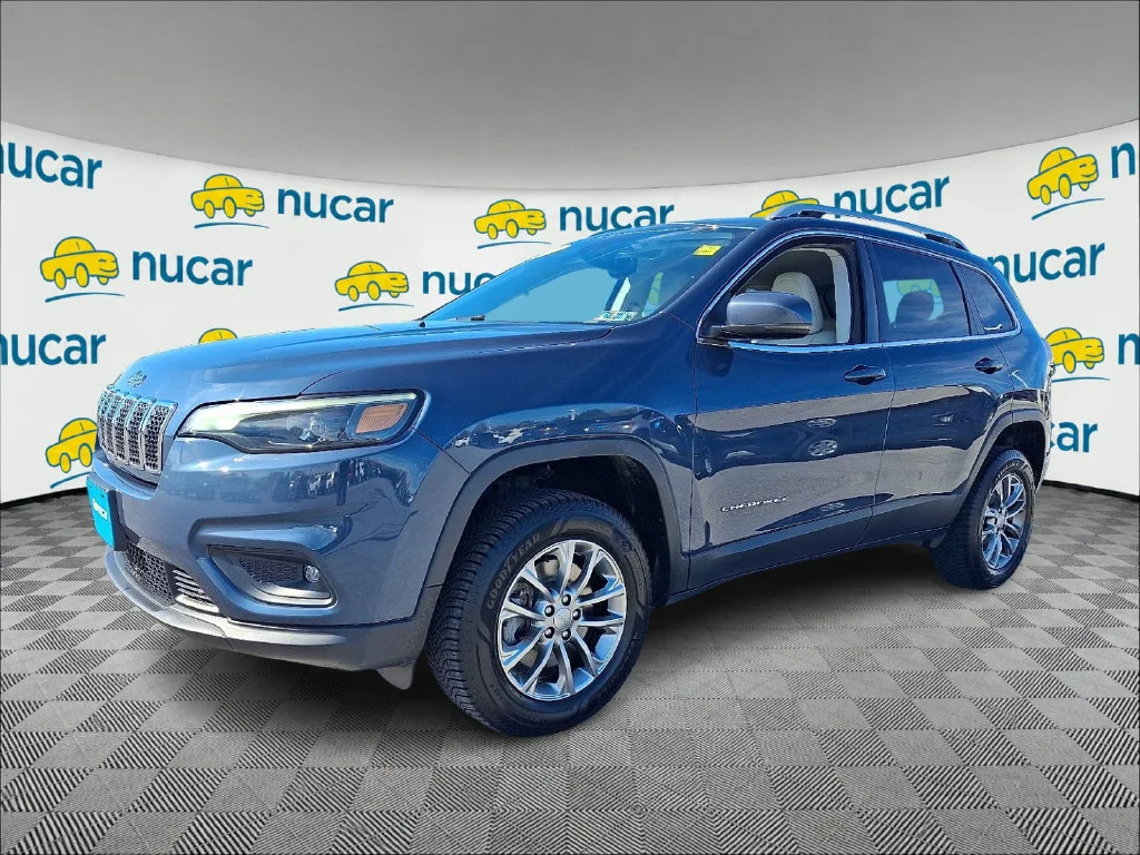 Used 2021 Blue Jeep Latitude Lux image 3