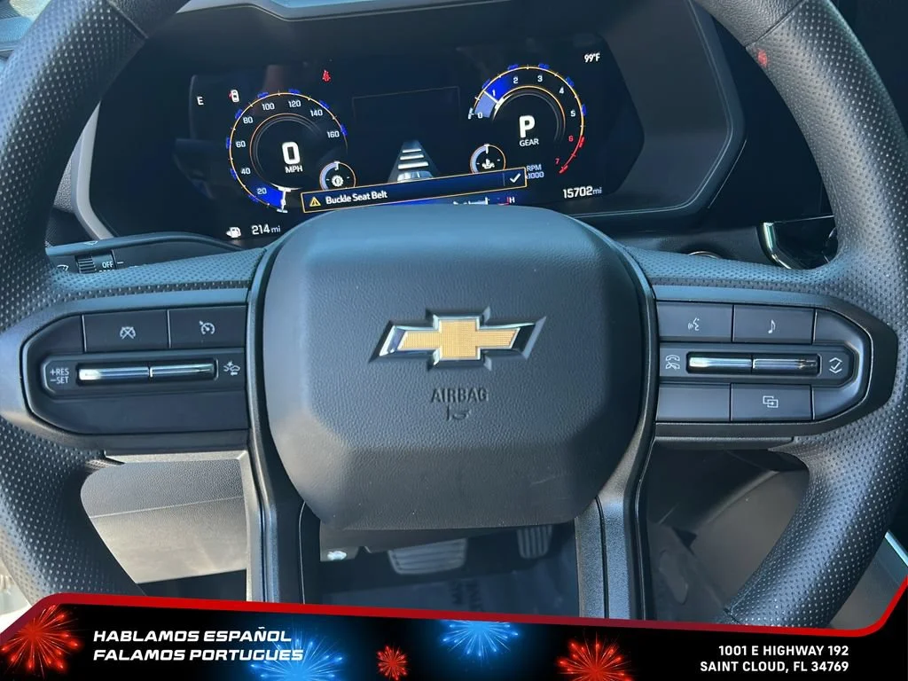 Used 2025 Summit White Chevrolet WT/LT image 14