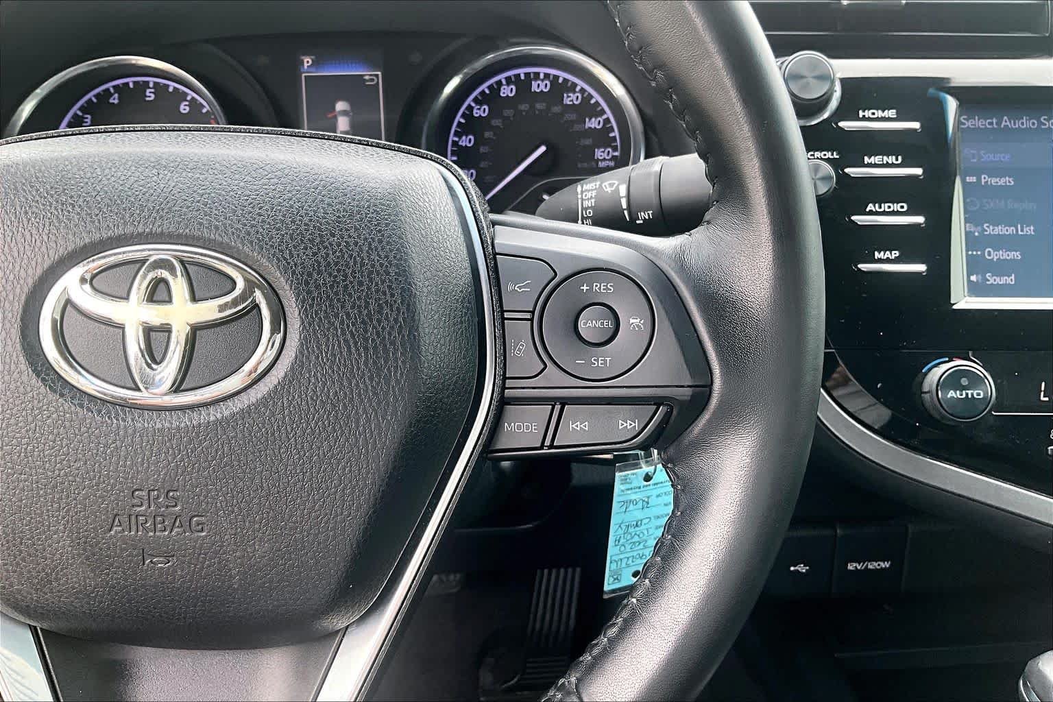 Used 2020 Midnight Black Metallic Toyota SE image 21