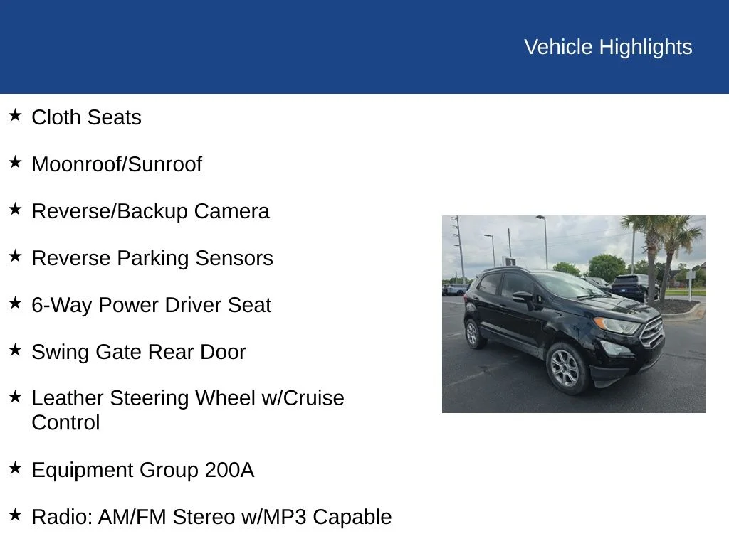 Used 2019 Shadow Black Ford SE image 9