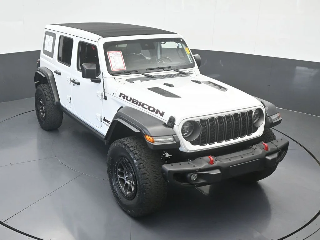 Used 2022 Bright White Clearcoat Jeep Unlimited Rubicon image 57