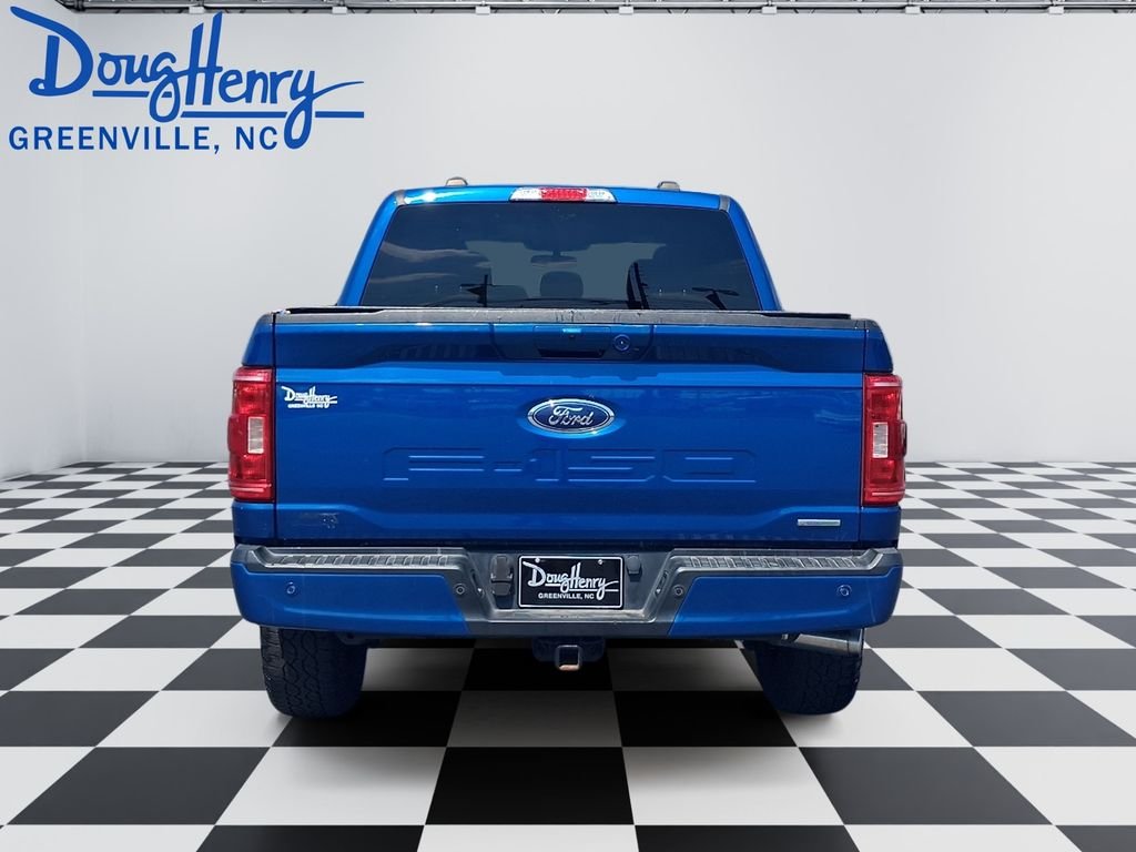 Used 2022 Blue Ford XLT image 4