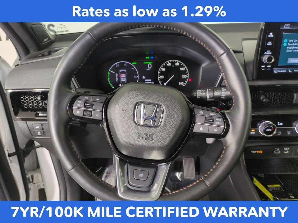 Certified Used 2024 Platinum White Pearl Honda Sport Touring image 14