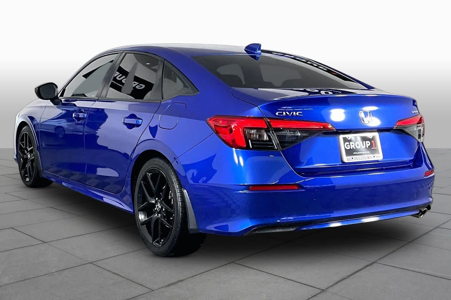 Used 2022 Aegean Blue Metallic Honda Sport image 11