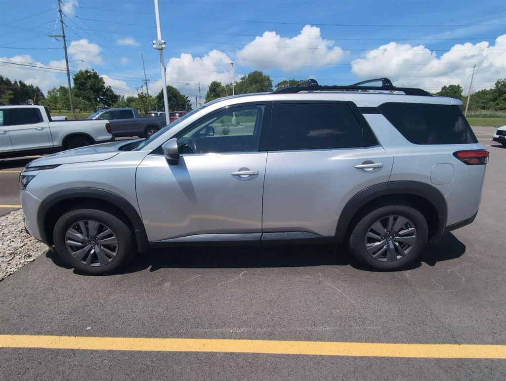 Used 2024 Brilliant Silver Metallic Nissan SV image 3