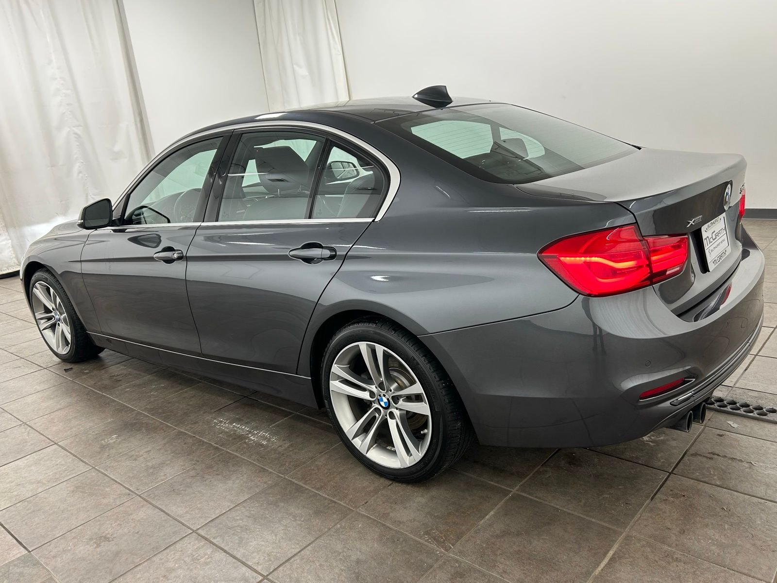 Used 2017 Mineral Gray Metallic BMW 330i xDrive image 3