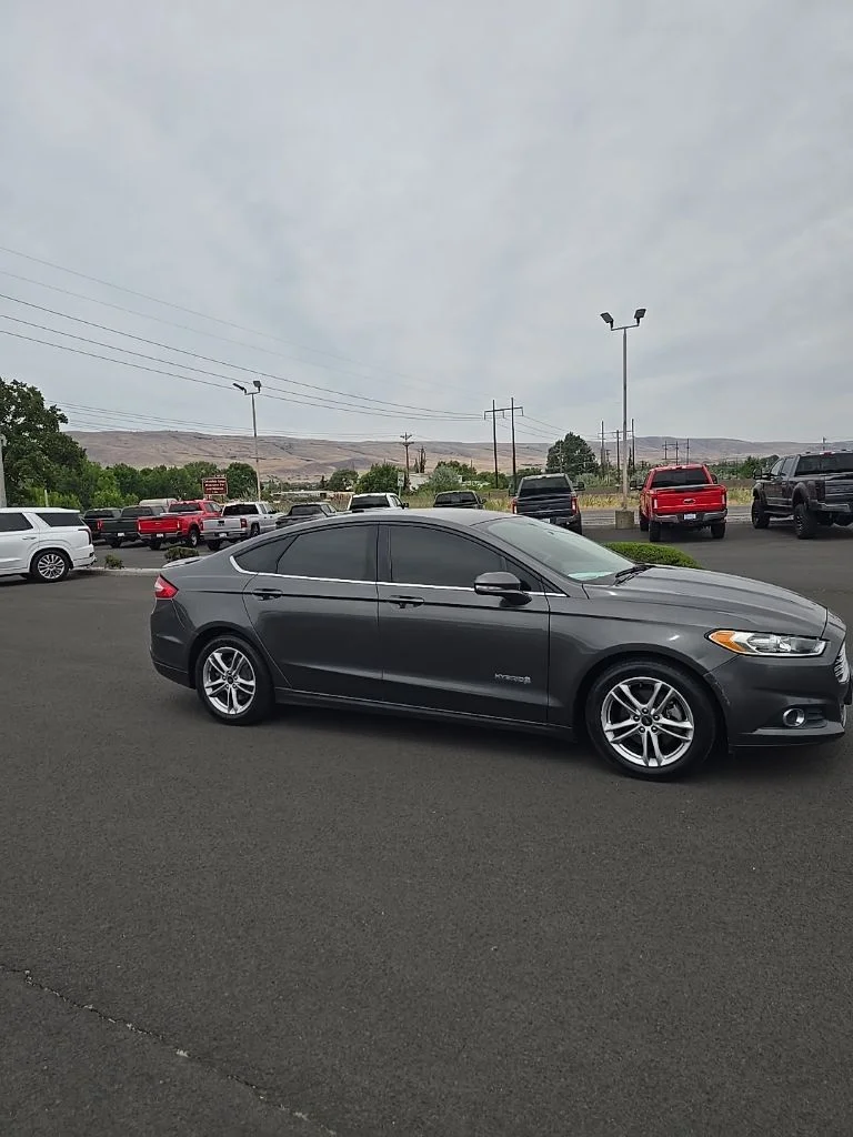 Used 2015 Ford Fusion Hybrid SE with VIN 3FA6P0LU9FR147002 for sale in The Dalles, OR