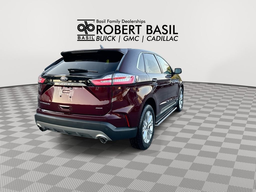 Used 2023 Red Ford Titanium image 8