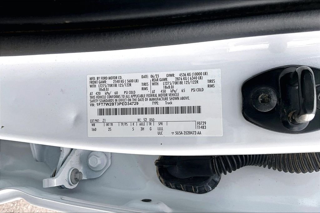 Used 2023 White Ford XLT image 35