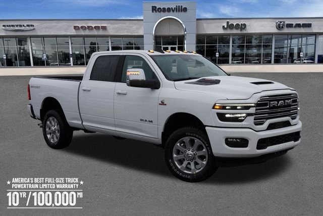 New 2026 Bright White Clear-Coat Exterior Paint RAM Laramie image 1