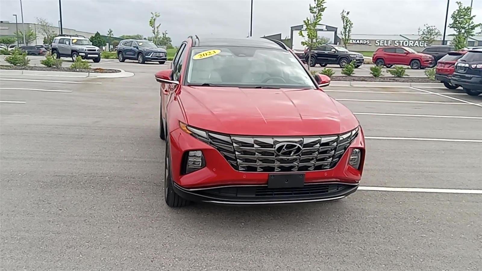 Used 2023 Red Hyundai Limited image 3