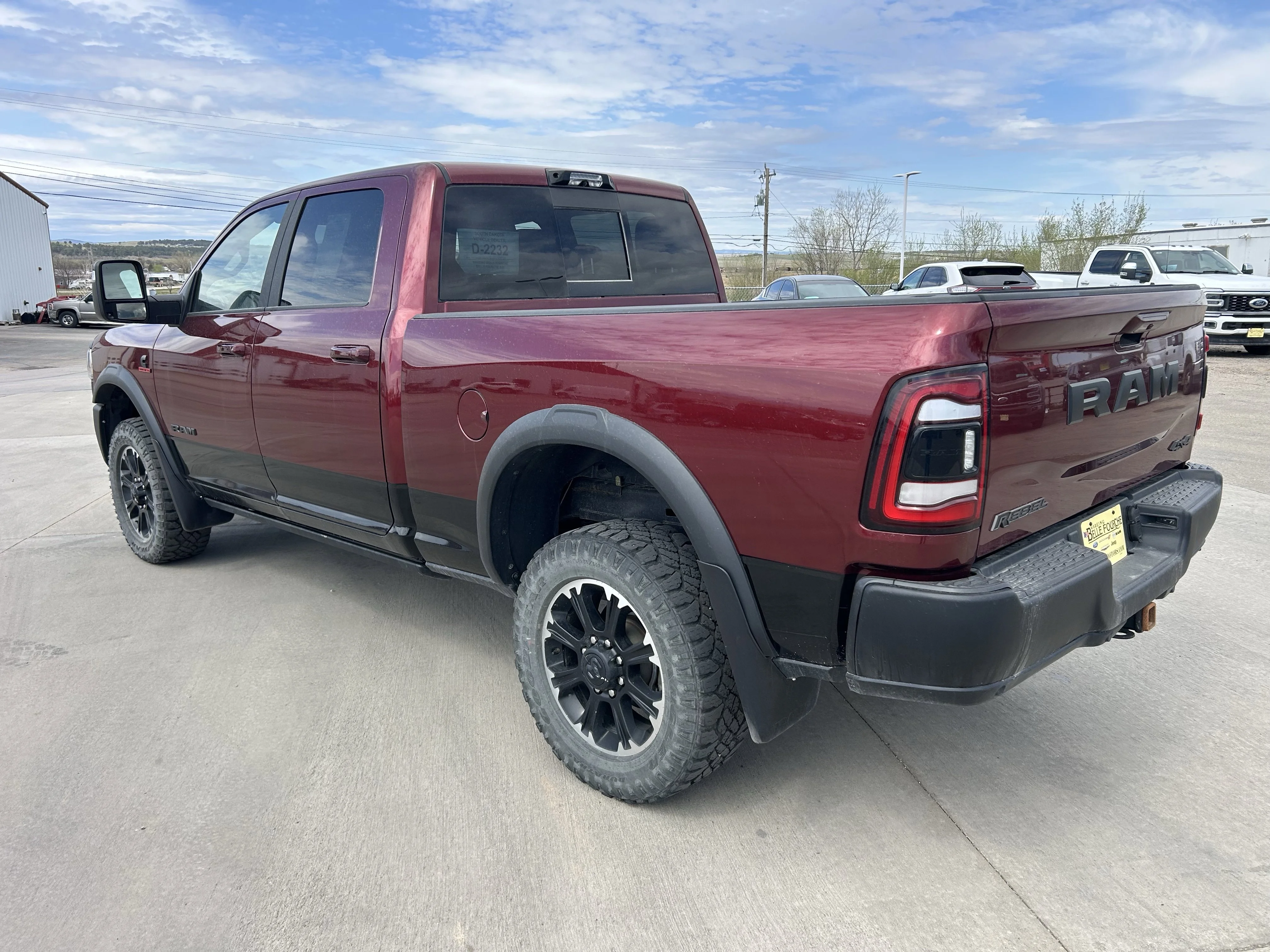 Used 2024 Delmonico Red Pearlcoat Ram Rebel image 8
