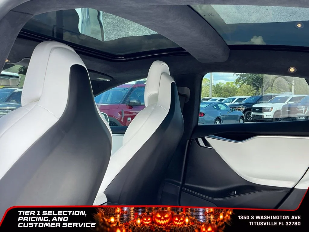 Used 2017 White Tesla 100D image 25
