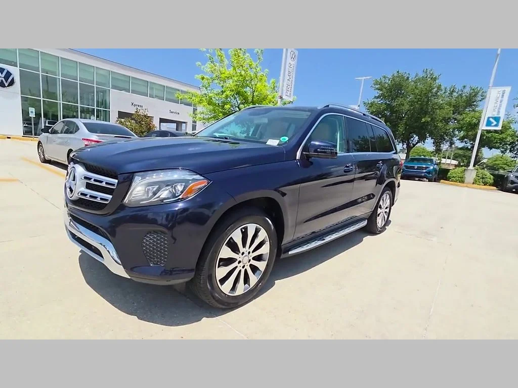 Used 2017 Blue Mercedes-Benz GLS 450 image 53
