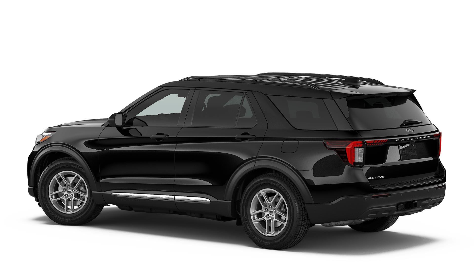 New 2026 Agate Black Metallic Ford Active image 2