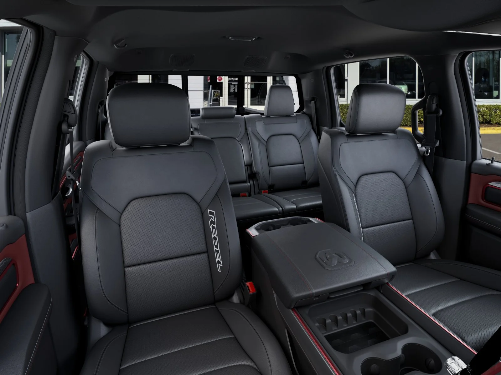 New 2026 Diamond Black Crystal Pearl-Coat Exterior Paint RAM Rebel image 16