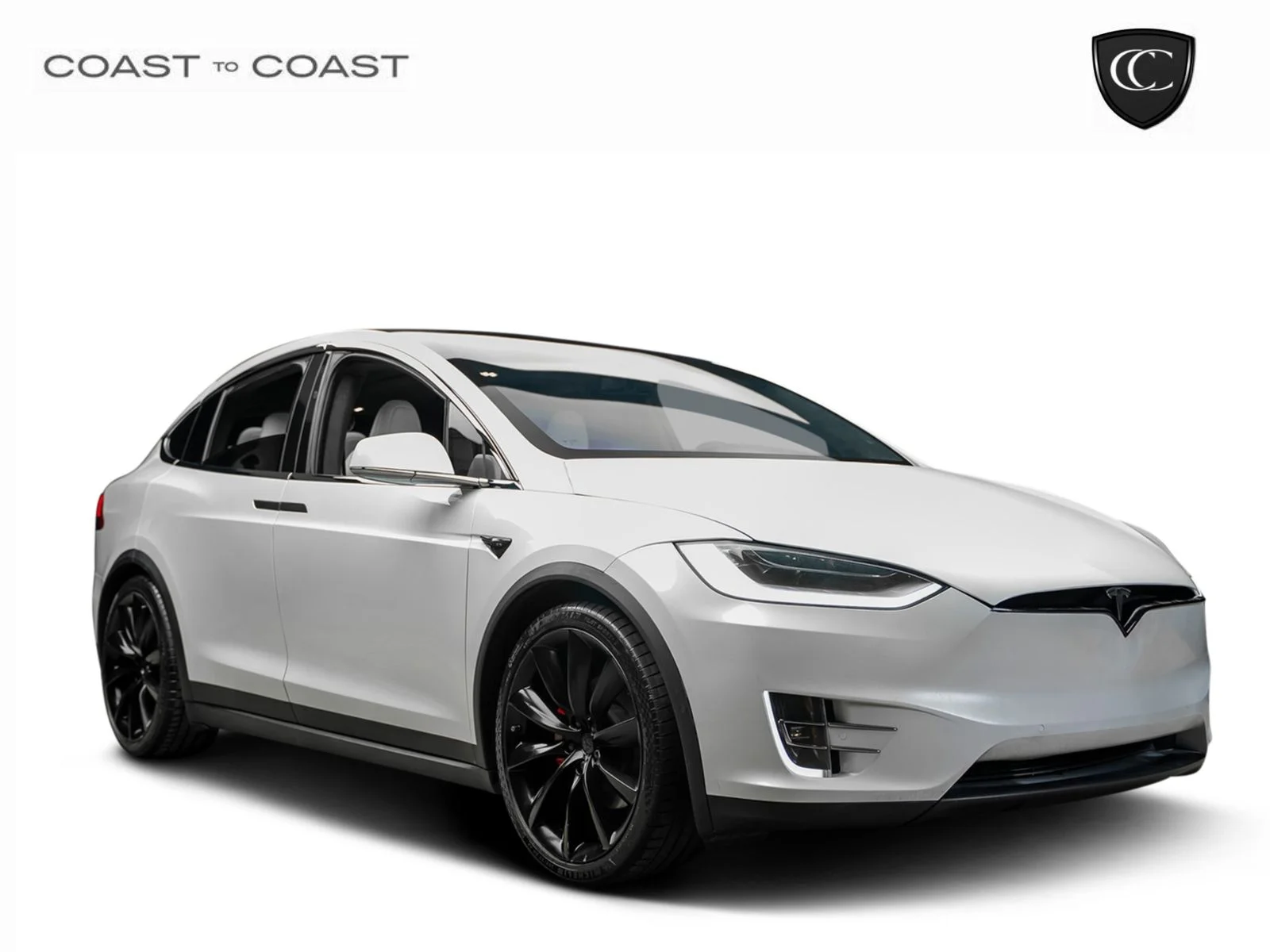 Used 2020 White Tesla Performance image 1