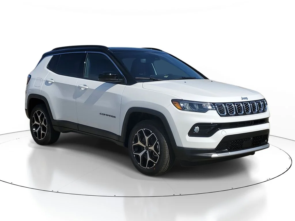 New 2026 Bright White Clear-Coat Exterior Paint Jeep Limited image 2