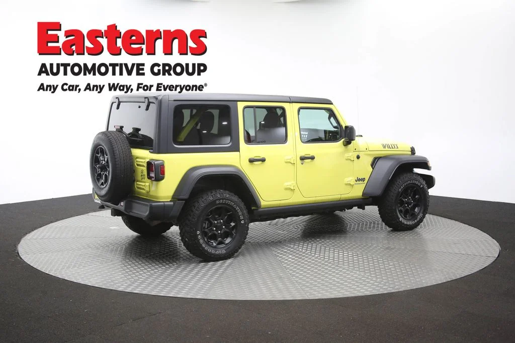 Used 2023 Yellow Jeep Willys 4xe image 42