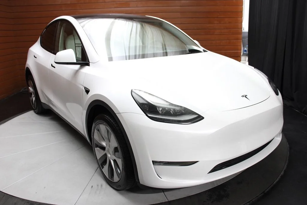 Used 2023 Pearl White Multi-Coat Tesla Long Range image 5