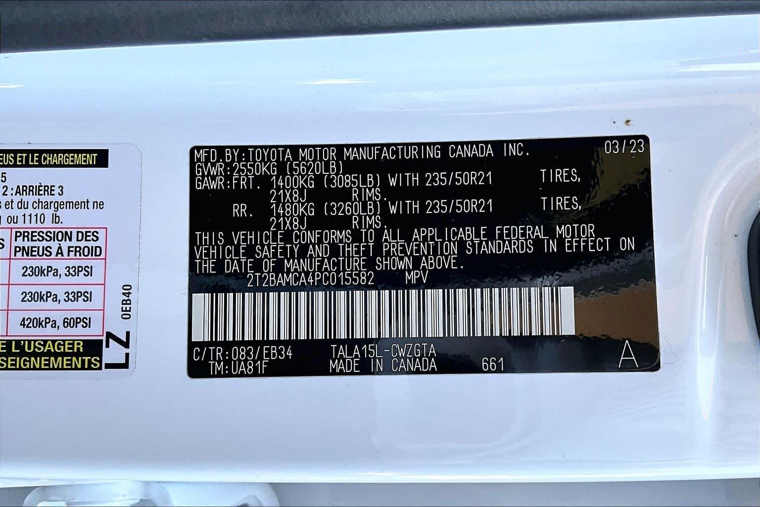 Used 2023 Ultra White Lexus F SPORT Handling image 37