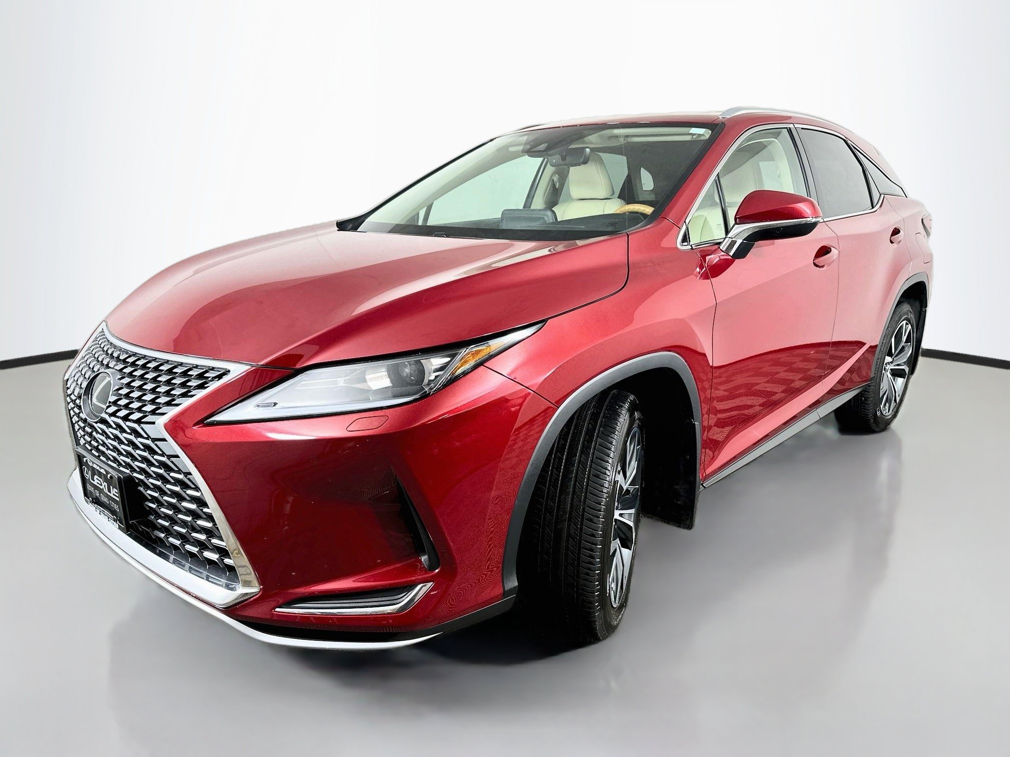 Certified Used 2022 MATADOR RED MICA Lexus 350 image 3