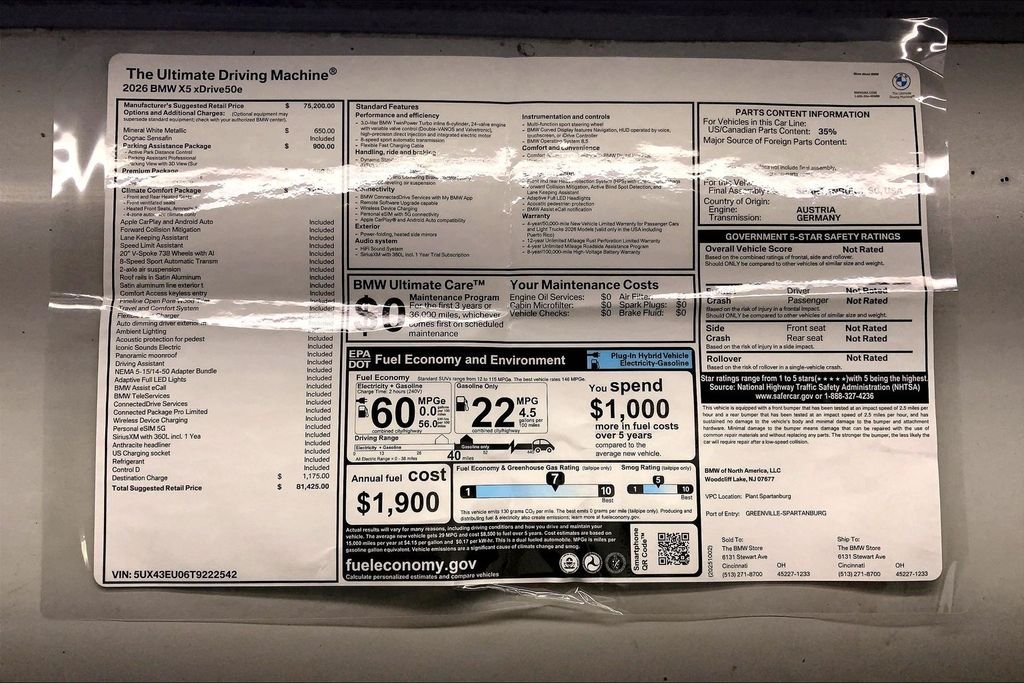 Used 2026 Mineral White Metallic BMW  image 12