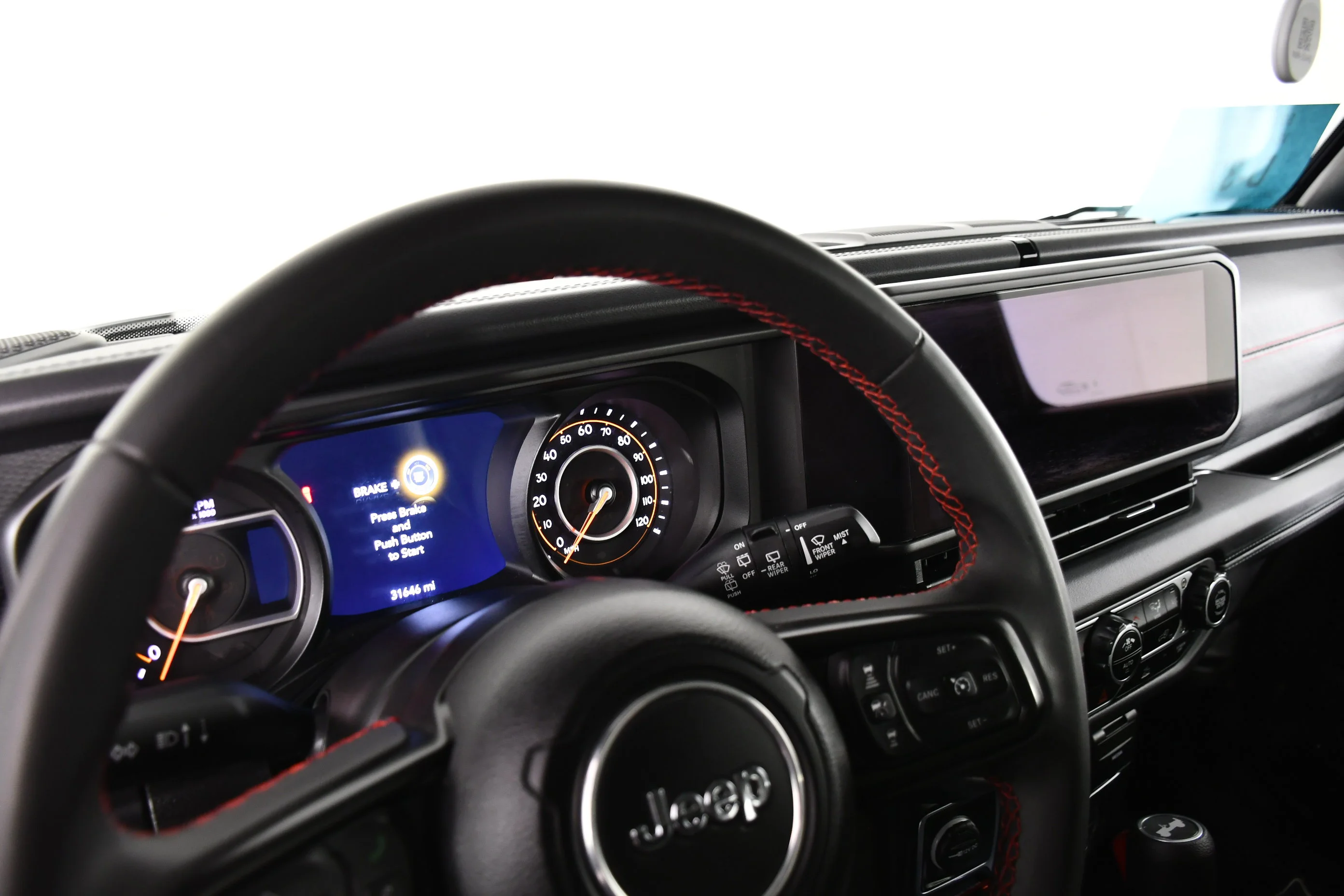 Used 2025 Black Clearcoat Jeep Rubicon image 10