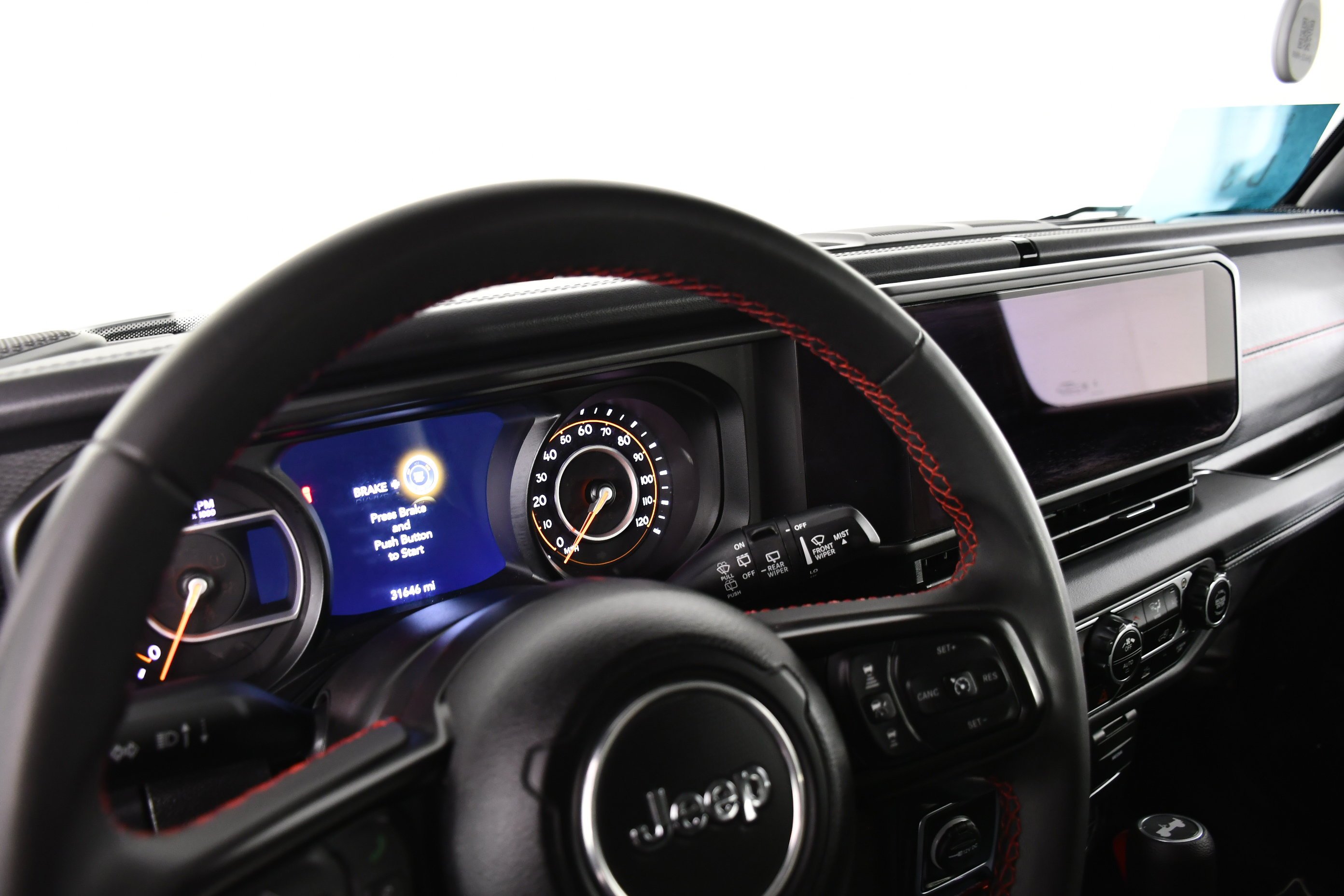 Used 2025 Black Clearcoat Jeep Rubicon image 10