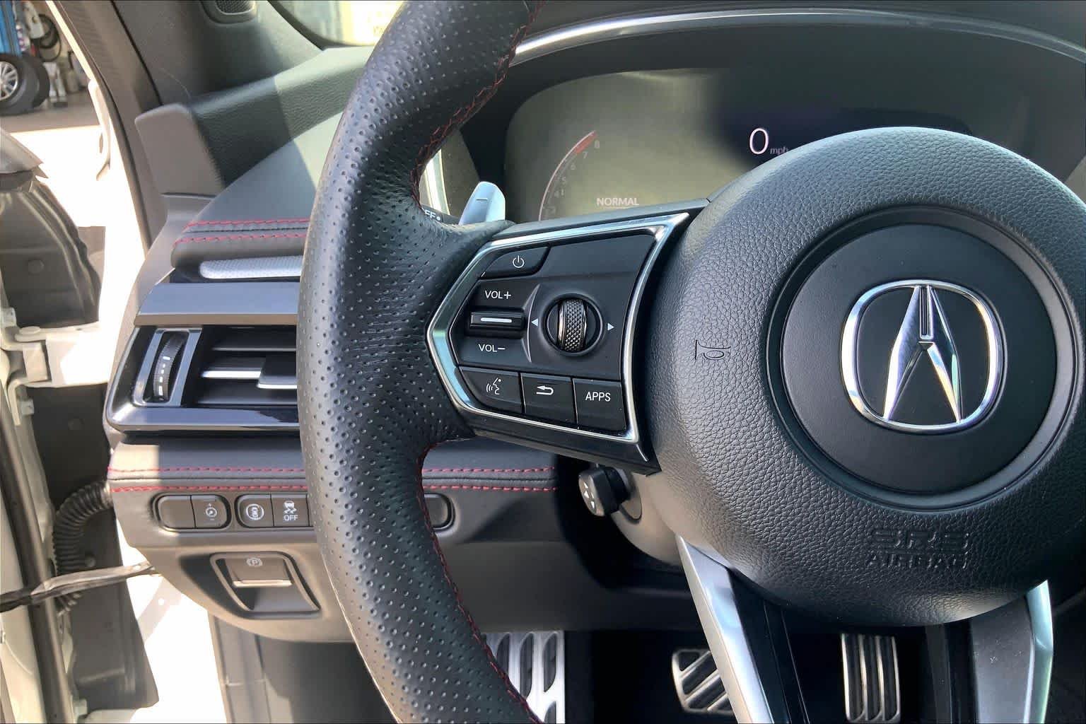 Used 2024 Platinum White Pearl Acura w/A-Spec Package image 24