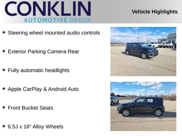 Used 2024 Kia Soul LX with VIN KNDJ23AU1R7898341 for sale in Newton, KS