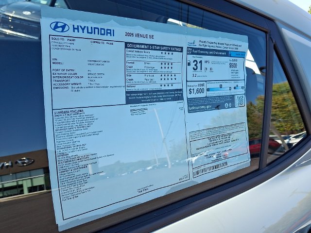 New 2026 Green Hyundai SE image 18