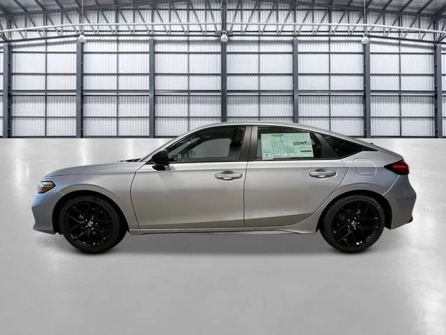 New 2026 Solar Silver Metallic Honda FWD Sport image 2