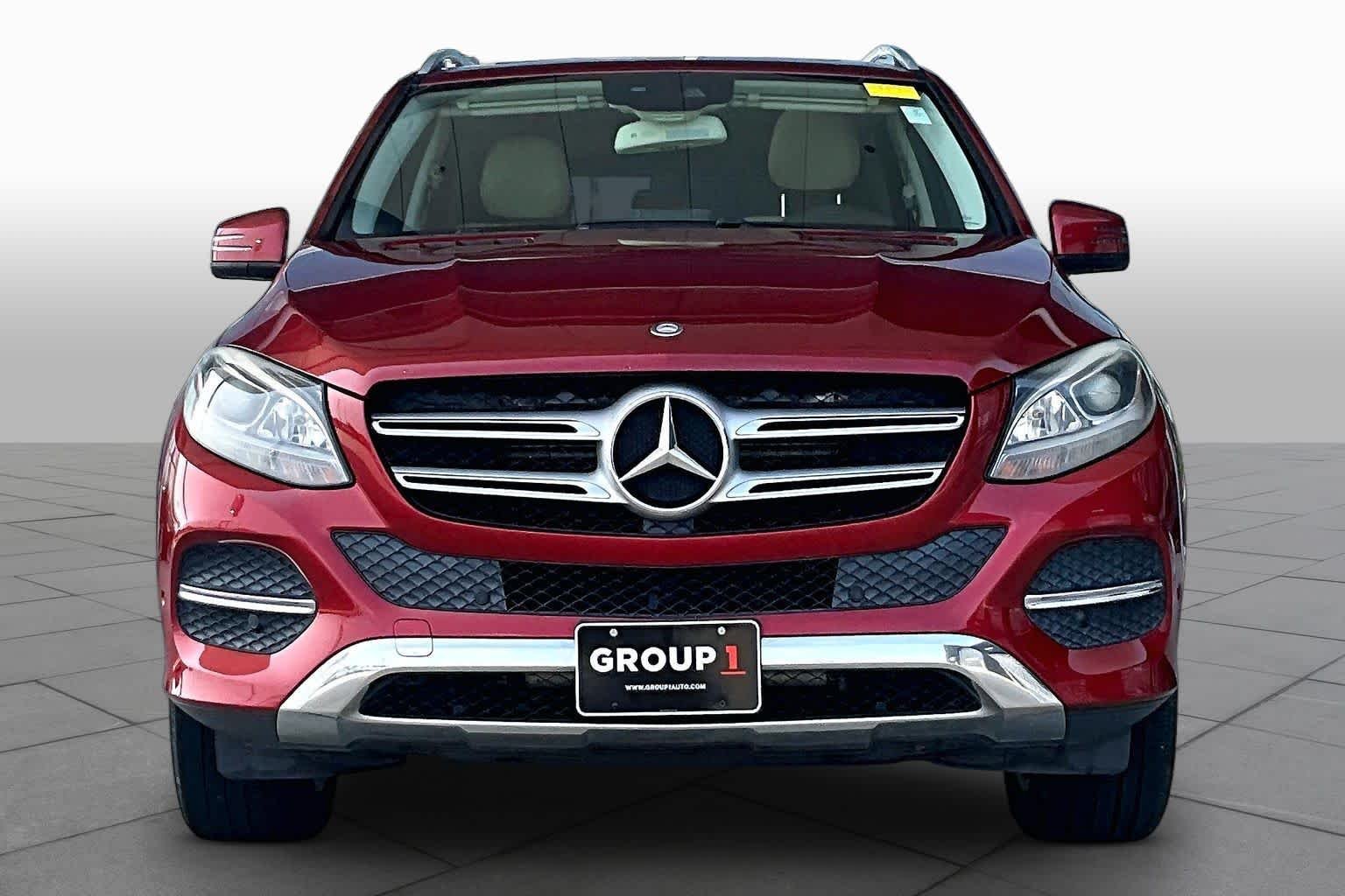 Used 2016 designo Cardinal Red Metallic Mercedes-Benz GLE 350 image 4